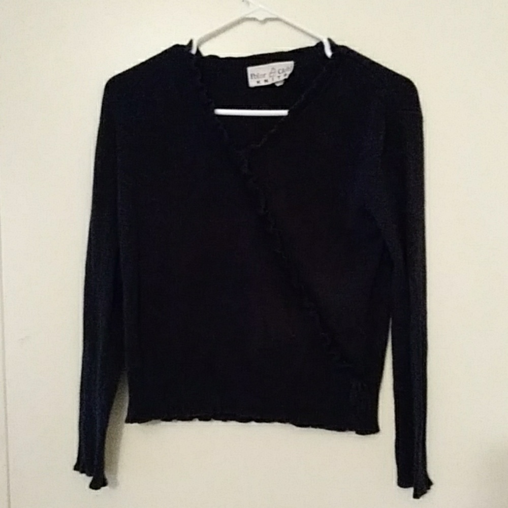 Polar Club Blk Sweater